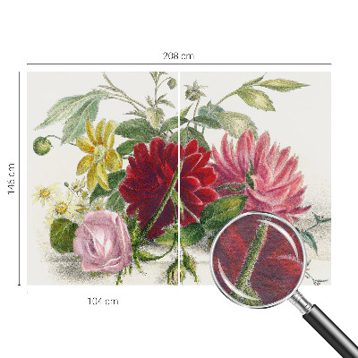 Modernus fototapetas Blomsterbuket