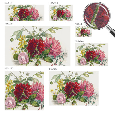 Modernus fototapetas Blomsterbuket