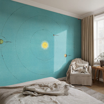 Dekoratyvinis fototapetas Kosminė sistema