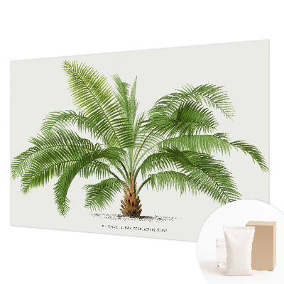 Tapetas su blizgiu palmetės raštu