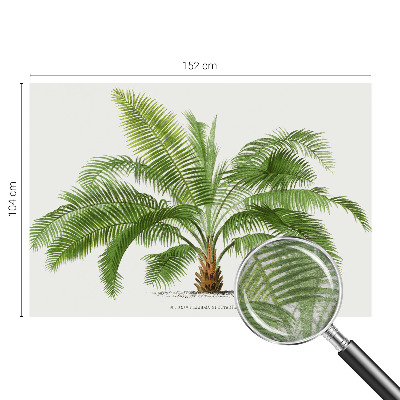Tapetas su blizgiu palmetės raštu