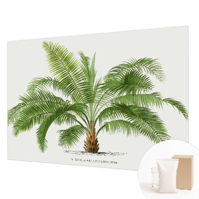 Tapetas su blizgiu palmetės raštu