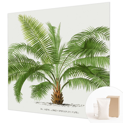 Tapetas su blizgiu palmetės raštu