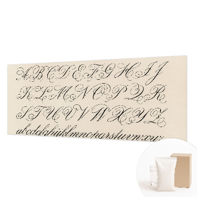 Fototapetas miegamajam Kaligrafinis rašymas