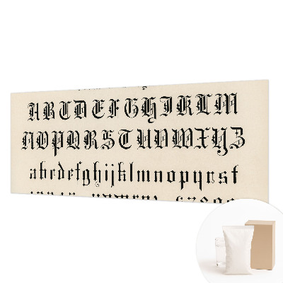 Stilingas fototapetas Gotiškasis bogstaveris