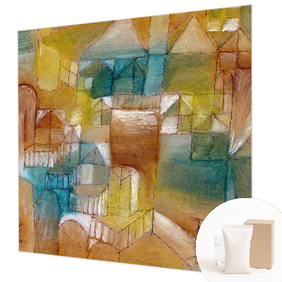 Sienų danga fototapetas Geometriniai konstruktoriai