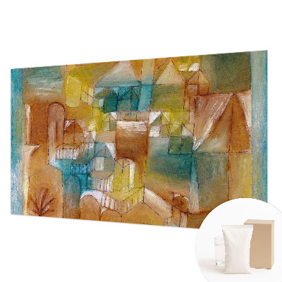 Sienų danga fototapetas Geometriniai konstruktoriai