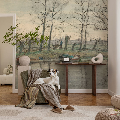 Fototapetas ant sienos Žiemos šalis