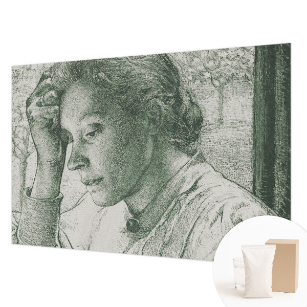 Fototapetas pagal užsakymą Atspindinti moteris