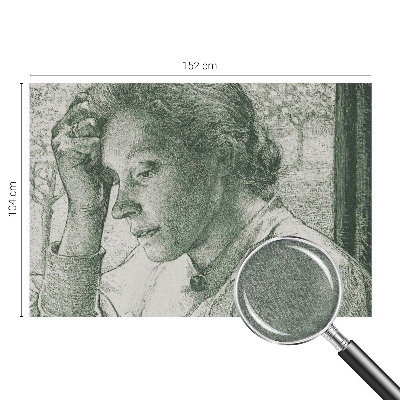 Fototapetas pagal užsakymą Atspindinti moteris