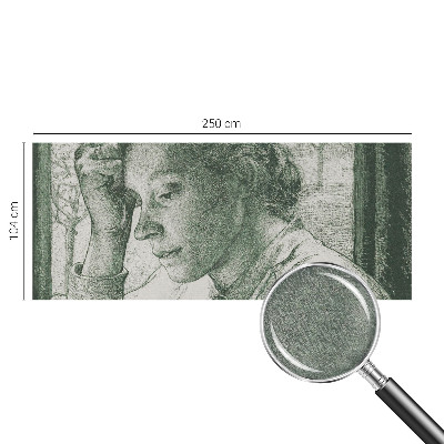 Fototapetas pagal užsakymą Atspindinti moteris