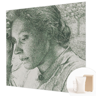 Fototapetas pagal užsakymą Atspindinti moteris