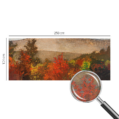 Aukštos kokybės fototapetas su vakaro panorama