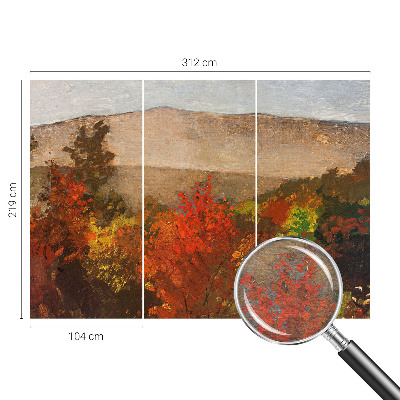 Aukštos kokybės fototapetas su vakaro panorama