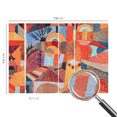 Fototapetas ant sienos Spalvinga mozaika