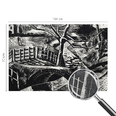 Plaunamas flizelininis fototapetas Architektoninis kraštovaizdis