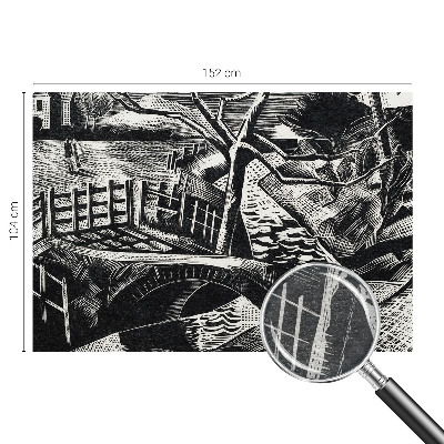 Plaunamas flizelininis fototapetas Architektoninis kraštovaizdis