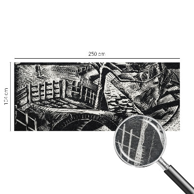 Plaunamas flizelininis fototapetas Architektoninis kraštovaizdis