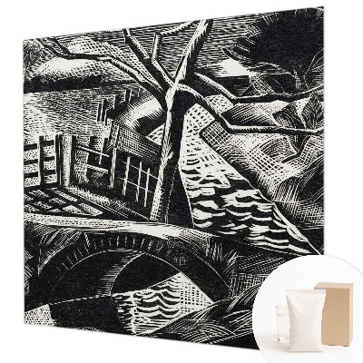 Plaunamas flizelininis fototapetas Architektoninis kraštovaizdis