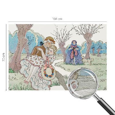 Fototapetas pagal užsakymą Romantiška scena