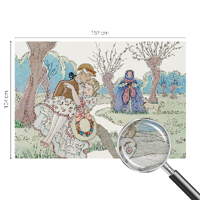 Fototapetas pagal užsakymą Romantiška scena