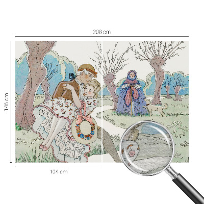 Fototapetas pagal užsakymą Romantiška scena