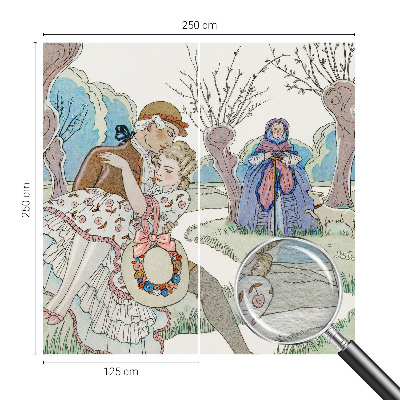 Fototapetas pagal užsakymą Romantiška scena