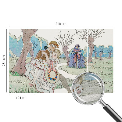 Fototapetas pagal užsakymą Romantiška scena