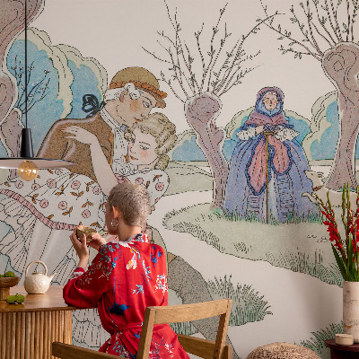 Fototapetas pagal užsakymą Romantiška scena