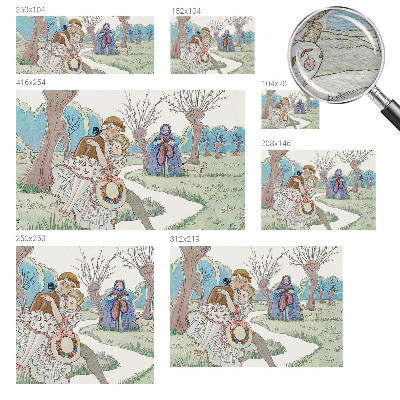 Fototapetas pagal užsakymą Romantiška scena