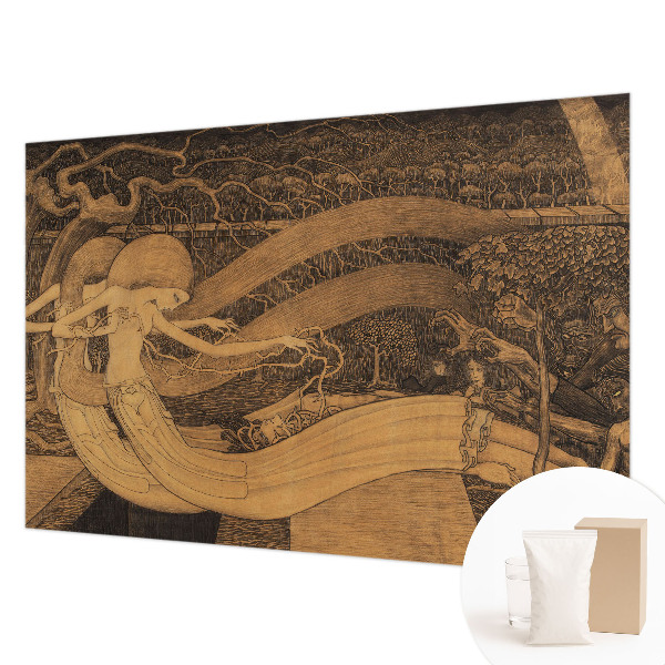 Sienų danga fototapetas Siurrealistinė figūra