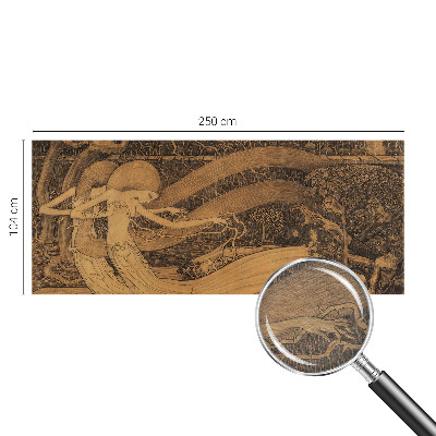 Sienų danga fototapetas Siurrealistinė figūra