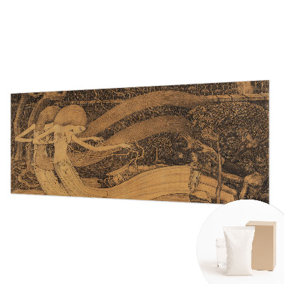 Sienų danga fototapetas Siurrealistinė figūra