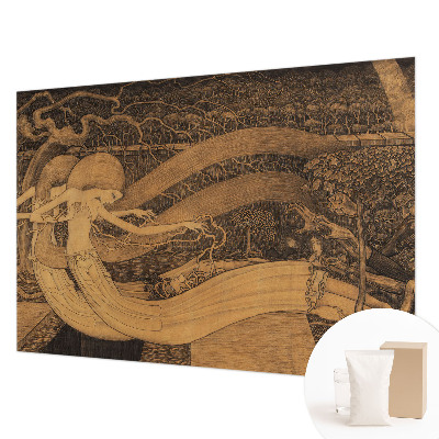 Sienų danga fototapetas Siurrealistinė figūra