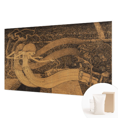 Sienų danga fototapetas Siurrealistinė figūra