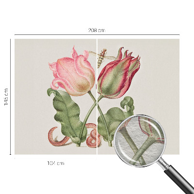 Flizelininis fototapetas Tulpė skėčiai