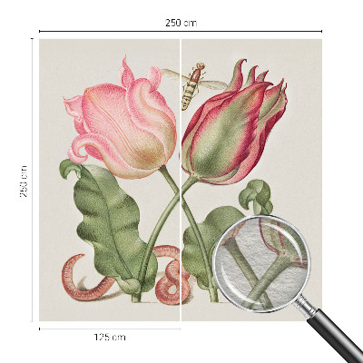 Flizelininis fototapetas Tulpė skėčiai