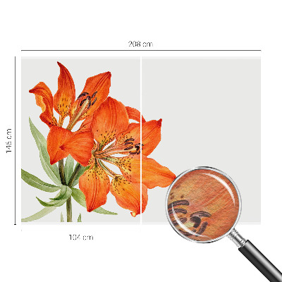 Fototapetas pagal užsakymą Oranžinės lelijos