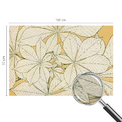 Fototapetas miegamajam Kastanjebladė