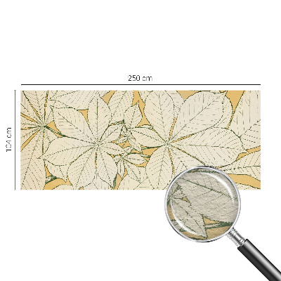 Fototapetas miegamajam Kastanjebladė