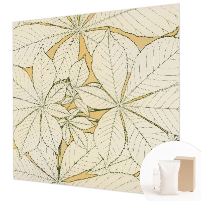 Fototapetas miegamajam Kastanjebladė