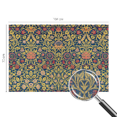 Modernus fototapetas Blomstermønster