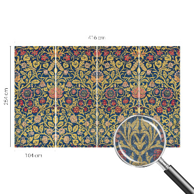 Modernus fototapetas Blomstermønster