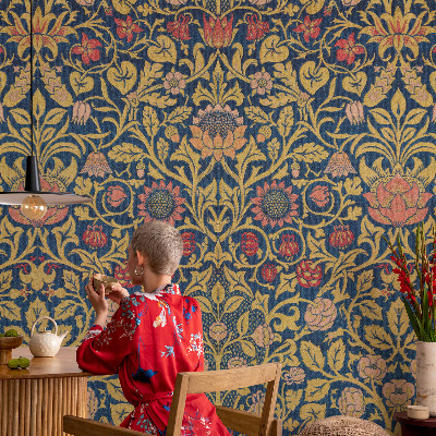 Modernus fototapetas Blomstermønster