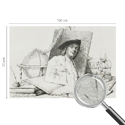 Stilingas fototapetas Meninis portretas