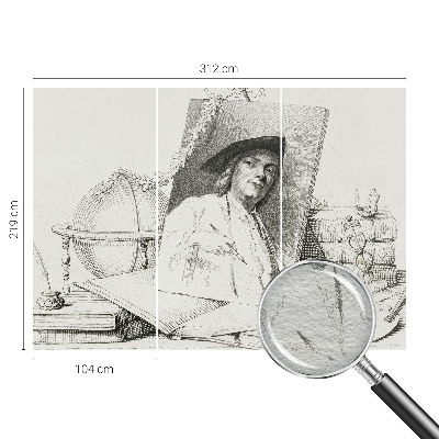 Stilingas fototapetas Meninis portretas