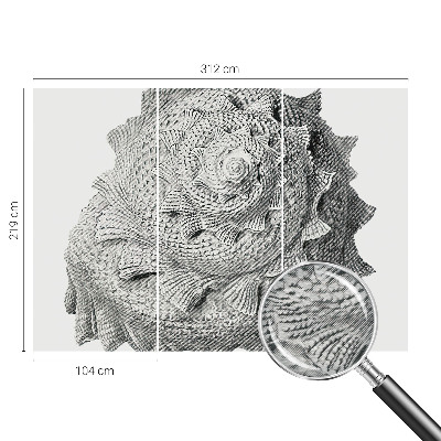 Sienų danga fototapetas Gamtos menas