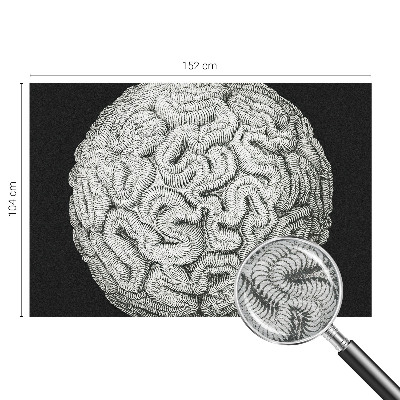 Dekoratyvinis fototapetas Sferrisk struktūra