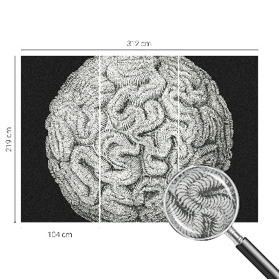Dekoratyvinis fototapetas Sferrisk struktūra