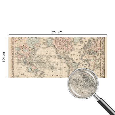 Aukštos kokybės fototapetas Istorinis žemėlapis